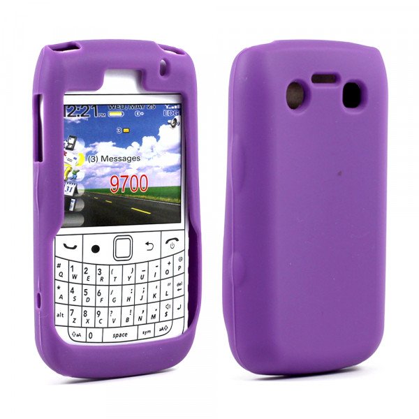 Wholesale BlackBerry Bold 9700 9780 Silicon Soft Case (Purple)